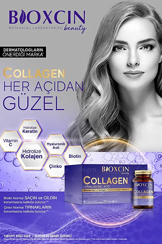 Bioxcin Collagen Hyaluronic Acid 30 Tablet - 3