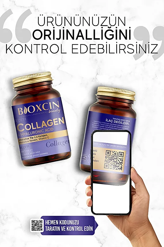Bioxcin Collagen Hyaluronic Acid 30 Tablet - 5