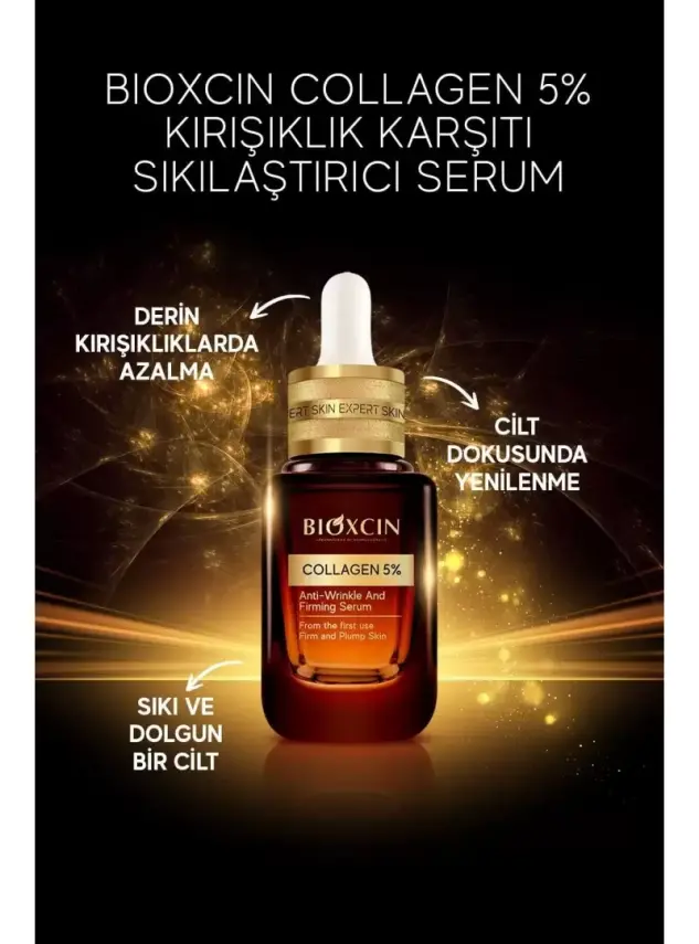 Bioxcin Collagen Kırışıklık Karşıtı Sıkılaştırıcı Serum 30 ml - 2