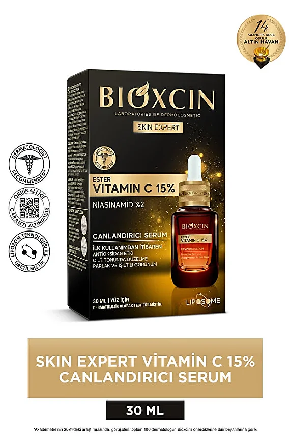 Bioxcin Ester Vitamin C %15 Canlandırıcı Serum 30 ml - 1