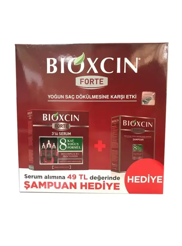 Bioxcin Forte 3'lü Serum 3 x 50 ml - 5