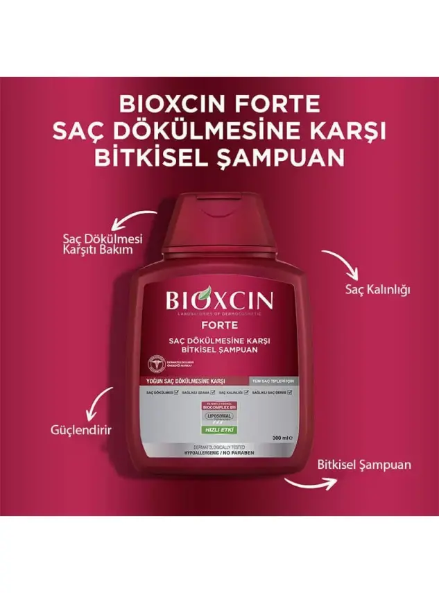 Bioxcin Forte Yoğun Saç Dökülmesi İçin Bakım Kiti - 5