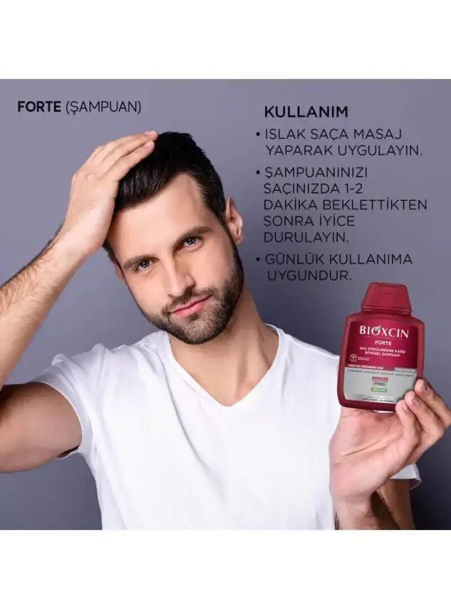 Bioxcin Forte Yoğun Saç Dökülmesi İçin Bakım Kiti - 9