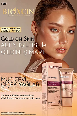 Bioxcin Gold On Skin Işıltılı Yüz Kremi 50 Ml Hyalüronik Asit, B5, Mucizevi Yağlar Glow - 3