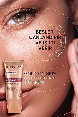 Bioxcin Gold On Skin Işıltılı Yüz Kremi 50 Ml Hyalüronik Asit, B5, Mucizevi Yağlar Glow - 5
