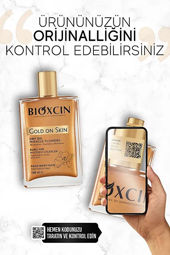 Bioxcin Gold on Skin Simli Kuru Yağ 100 ml - 5