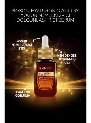 Bioxcin Hyaluronic Acid Yoğun Nemlendirici Dolgunlaştırıcı Serum 30 ml - 4