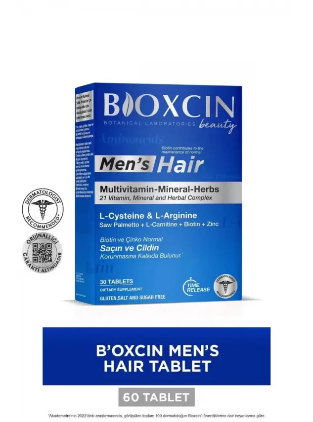 OUTLET - Bioxcin Men’s Hair 30 Tablet - 1
