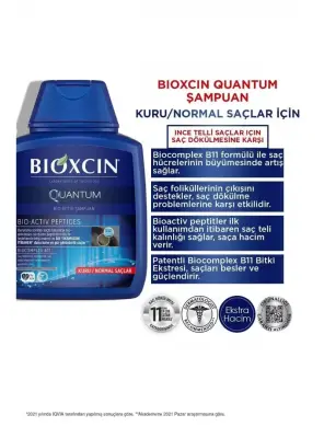Bioxcin Quantum Şampuan Kuru-Normal Saçlar 3 al 2 öde - 2