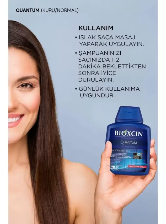 Bioxcin Quantum Şampuan Kuru-Normal Saçlar 3 al 2 öde - 3
