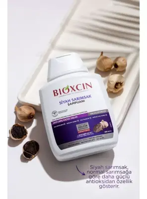Bioxcin Siyah Sarımsak Şampuanı 3 al 2 öde -3x300ml- - 5