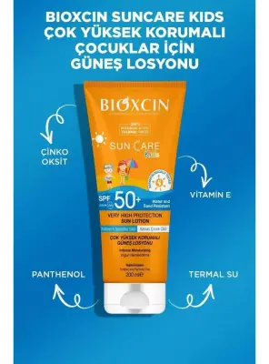 Bioxcin Sun Care Çocuklar için Güneş Losyonu SPF 50+ 200 ml - 3