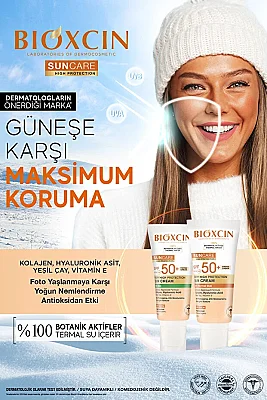 Bioxcin Sun Care Kuru/Normal Ciltler İçin Renkli Güneş Kremi Spf50+ 50 ml - 6