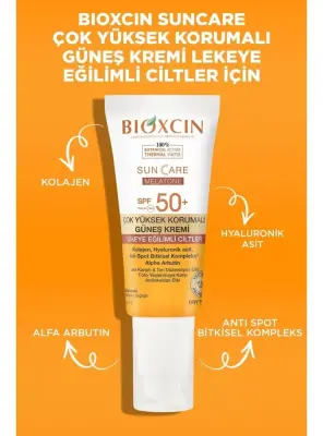Bioxcin Sun Care Melatone Lekeli Ciltler İçin Güneş Kremi Spf 50+ 50 ml - 3