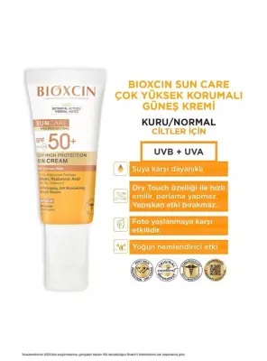 Bioxcin Sun Care Spf 50 Yüz Güneş Kremi 50 ml + Vücut Güneş Spreyi 200 ml - Kuru/Normal Cilt - 4