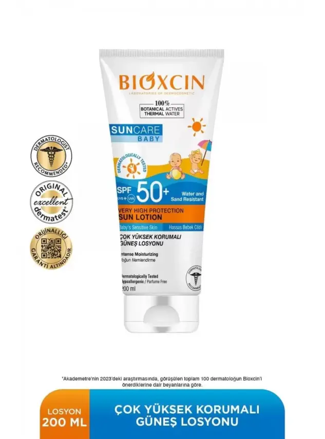 Bioxcin Suncare Baby Spf50+ Mineral Güneş Kremi 100 ml - 1