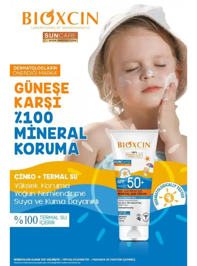 Bioxcin Suncare Baby Spf50+ Mineral Güneş Kremi 100 ml - 2