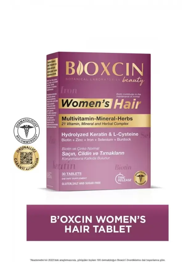 Bioxcin Women’s Hair 30 Tablet - 1