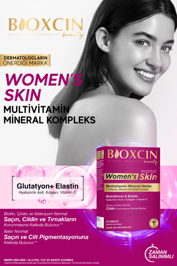 Bioxcin Women's Skin 30 Tablet - 6