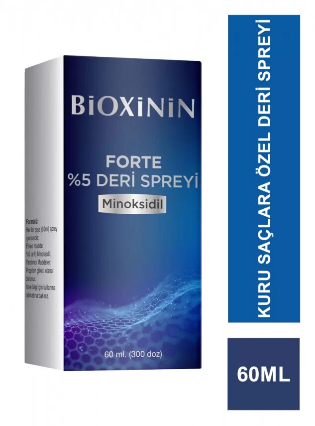 Bioxinin Minoksidil Forte Deri Spreyi 60 ml - Bioxcin