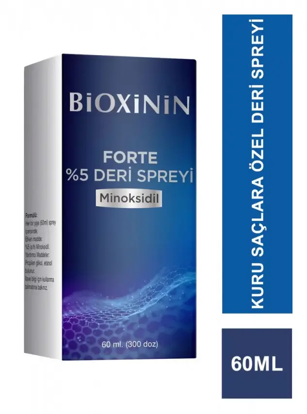 Bioxinin Minoksidil Forte Deri Spreyi 60 ml - 1