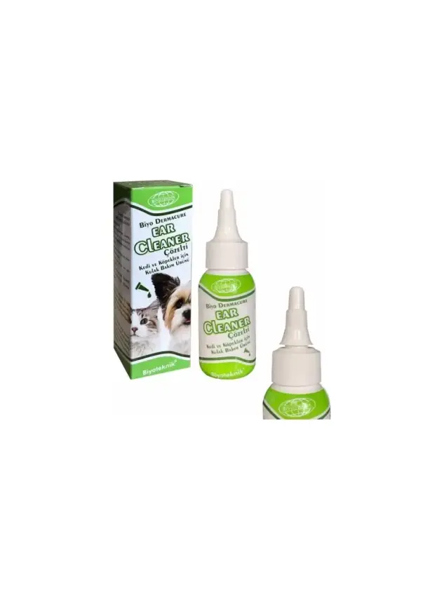 Biyoteknik Dermacure Ear Cleanner Kedi Ve Köpekler İçin Kulak Temizleme Solüsyonu 50 Ml - 1