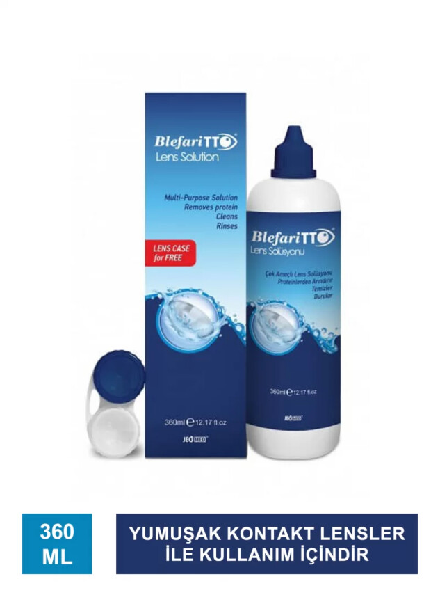 BlefariTTO Lens Solüsyonu 360 ml - Jeomed