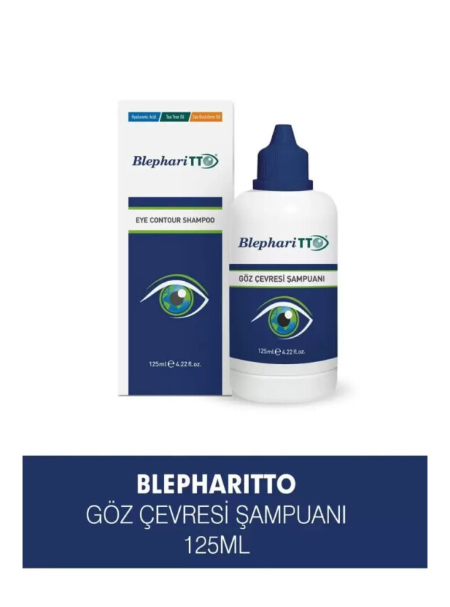 BlephariTTO Göz Çevresi Şampuanı 125ml - Jeomed