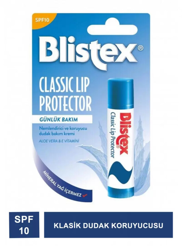 Blistex Classic Lip Protector SPF 10 Klasik Dudak Koruyucu - Blistex