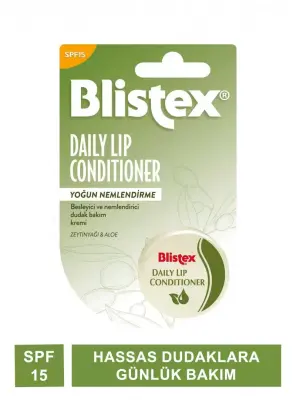 Blistex Daily Lip Conditioner SPF 15 Hassas Dudaklara Günlük Bakım - Blistex