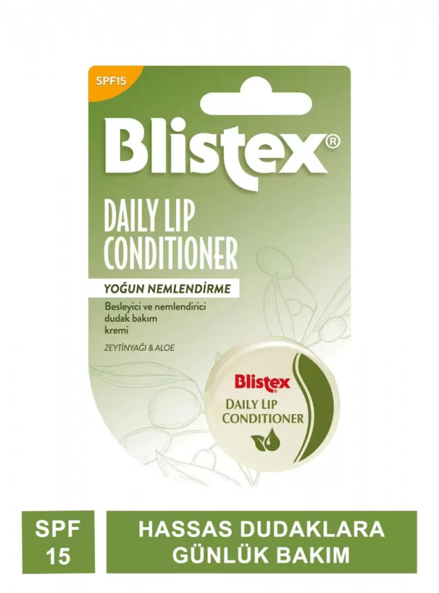 Blistex Daily Lip Conditioner SPF 15 Hassas Dudaklara Günlük Bakım - Blistex