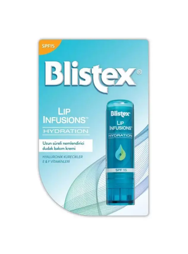 Blistex Lip Infusions Hydration Spf15 - Uzun Süreli Nemlendirici Dudak Kremi - 3.7g - 1