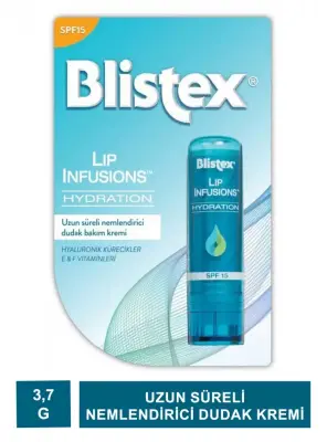 Blistex Lip Infusions Hydration Spf15 - Uzun Süreli Nemlendirici Dudak Kremi - 3.7g - 2