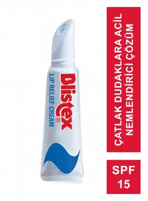 Blistex Lip Relief Cream SPF 15 Çatlak Dudaklara Acil Çözüm - 2