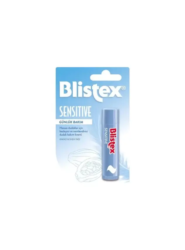 Blistex Sensitive Hassas Dudaklar İçin Günlük Bakım Kremi - 1