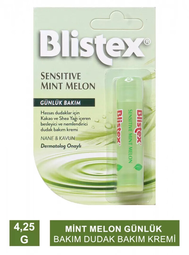Blistex Sensitive Mint Melon Günlük Dudak Bakım Kremi - Blistex