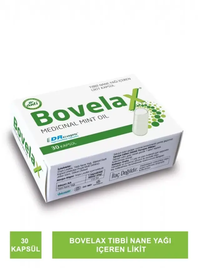 Bovelax Medical Mint Oil 30 Kapsül - 1
