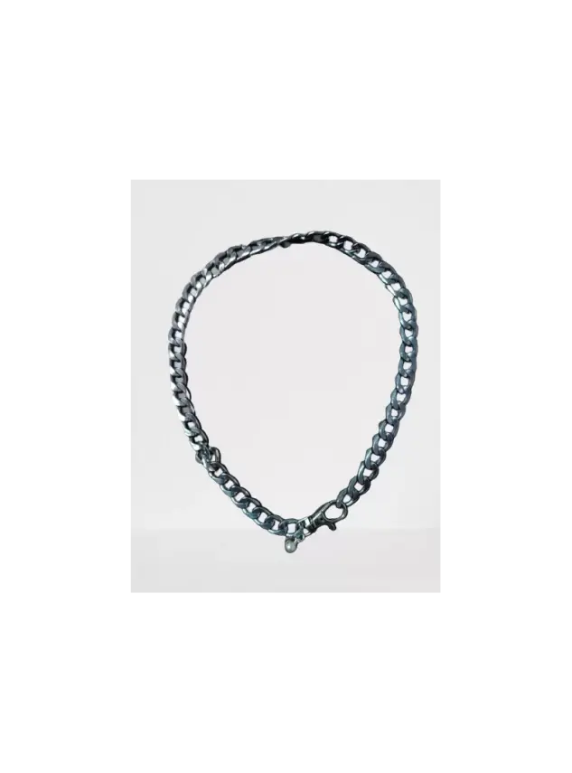 Boyun Zincir Kolye L -45 cm- PLATİN - 1