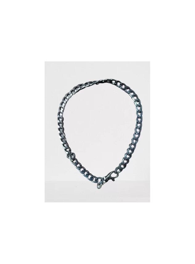 Boyun Zincir Kolye M -35 cm- PLATİN - Daisy