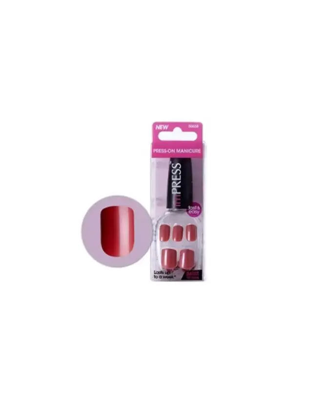 BROADWAY Press-On Manicure 56658 Gül Kurusu Takma Oje - 1