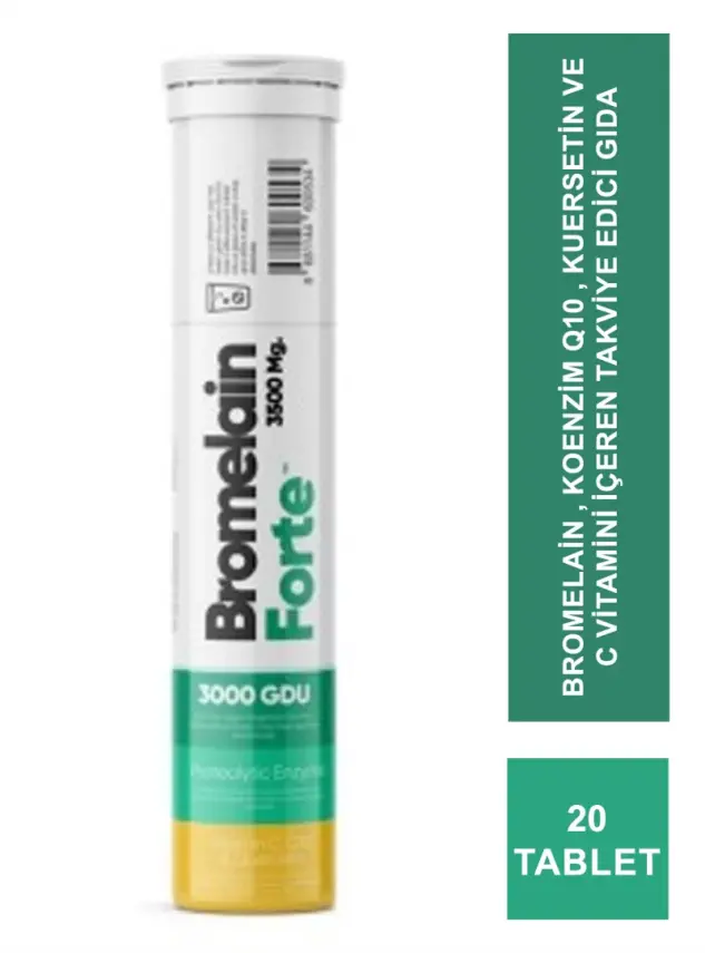 Bromelain Forte 3500mg 20 Tablet - 2