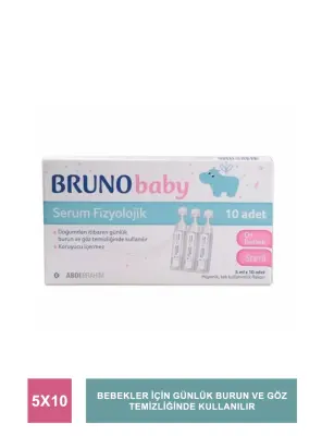 Bruno Baby Serum Fizyolojik 5 ml x 10 Adet - 2