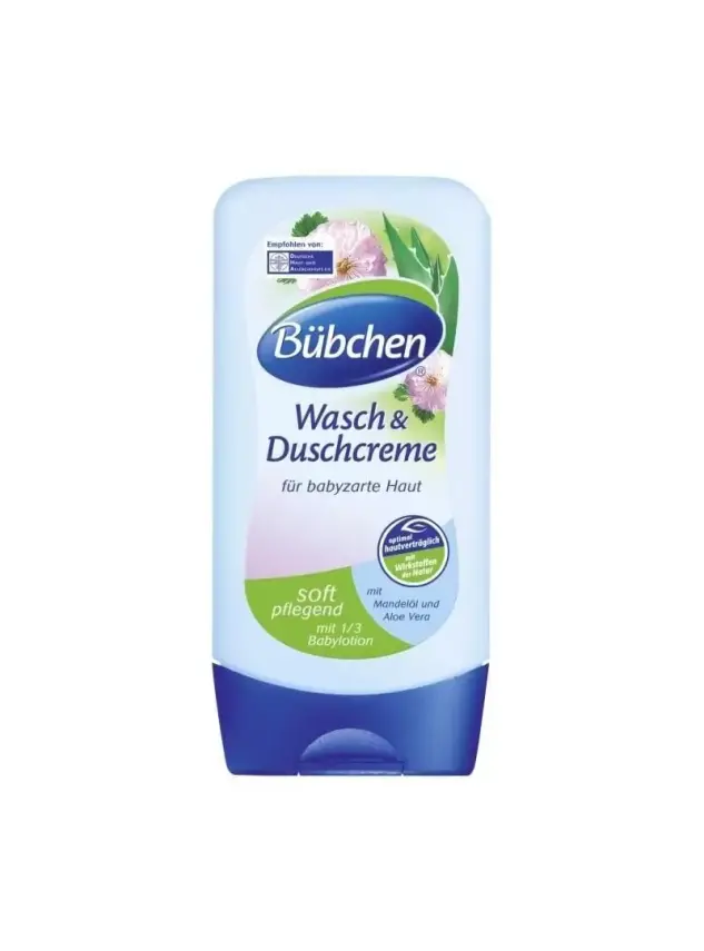 Bübchen Bebek Duş Kremi -13 oranında Nemlendirici Süt içerikli vücut yıkama- 230ml - 1
