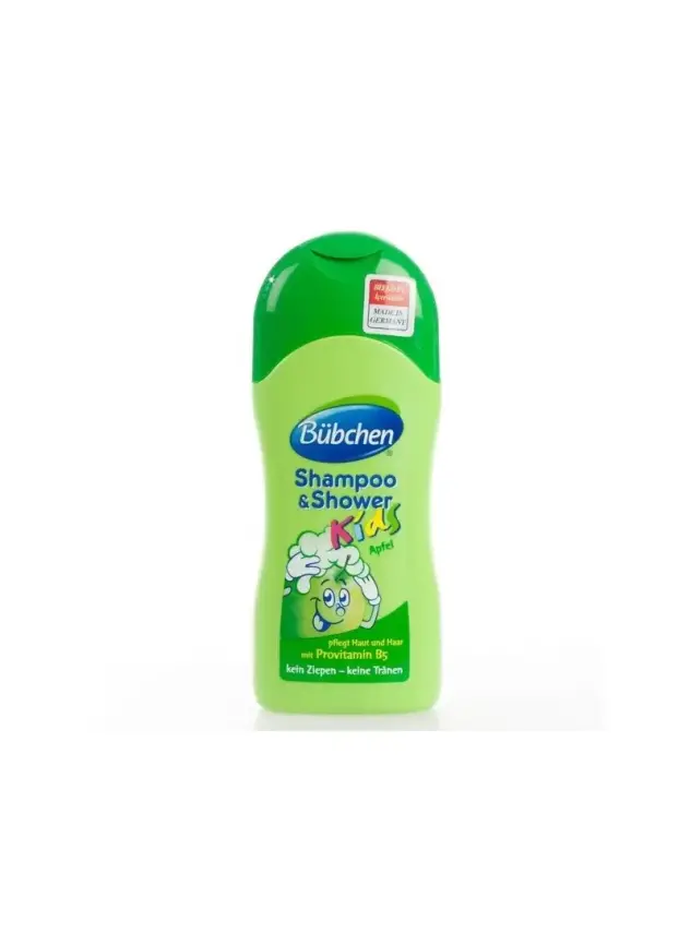 Bübchen Çocuk Şampuan ve Duş Jeli Elma 200 ml - 1