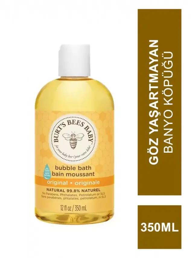 Burts Bees Baby Bubble Bath 350 ml Banyo Köpüğü - 1