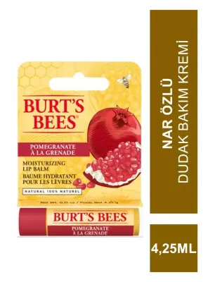 Burts Bees Replenishing Lip Balm 4,25 ml Nar Özlü Dudak Bakım Kremi - 1