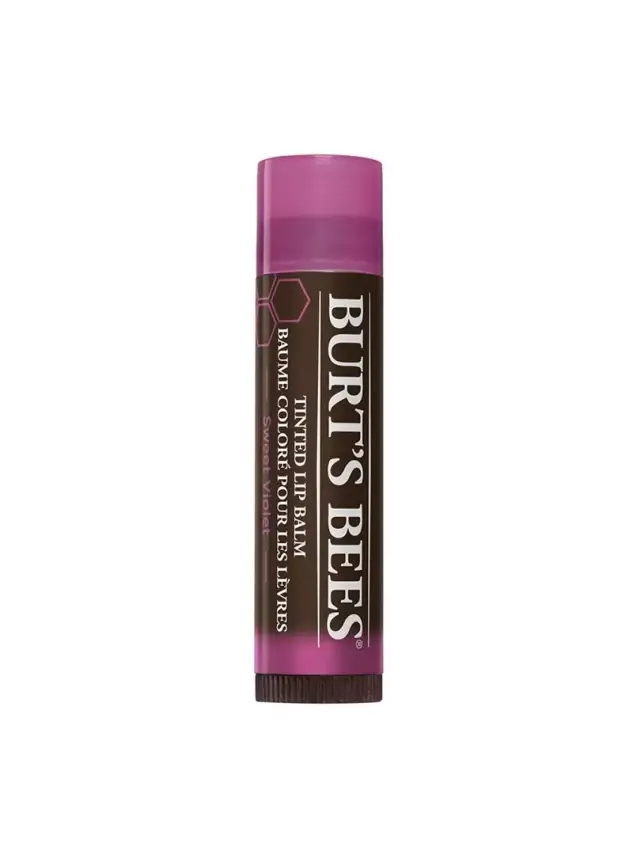 Burts Bees Tinted Lip Balm Sweet Violet 4,25 ml Renkli Dudak Bakım Kremi - 2