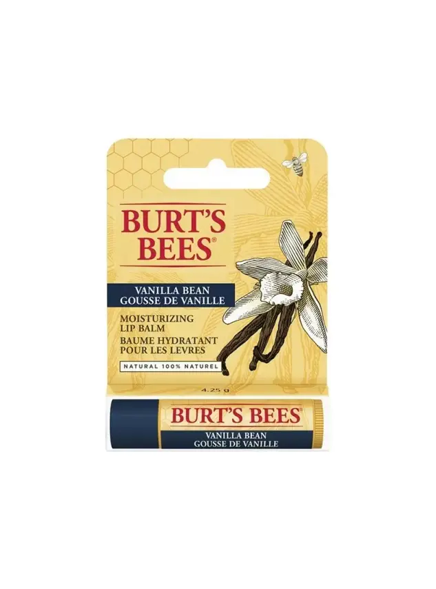 Burts Bees Vanilla Bean Lip Balm 4,25 ml Vanilya Özlü Dudak Bakımı - 2