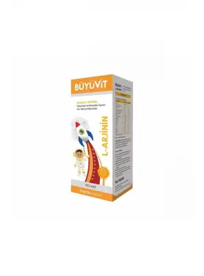 Büyüvit L Arginin Multivitamin ve Mineraller içeren Şurup 150ml - MCG PHARMA
