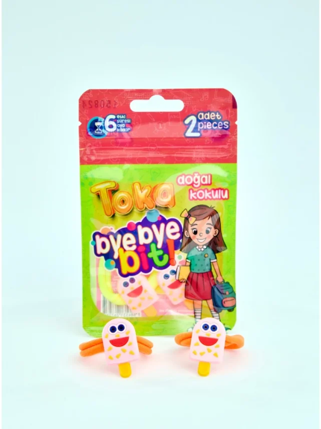 Bye Bye Bit Doğal Kokulu Lastikli Bit Tokası 2'li - 2